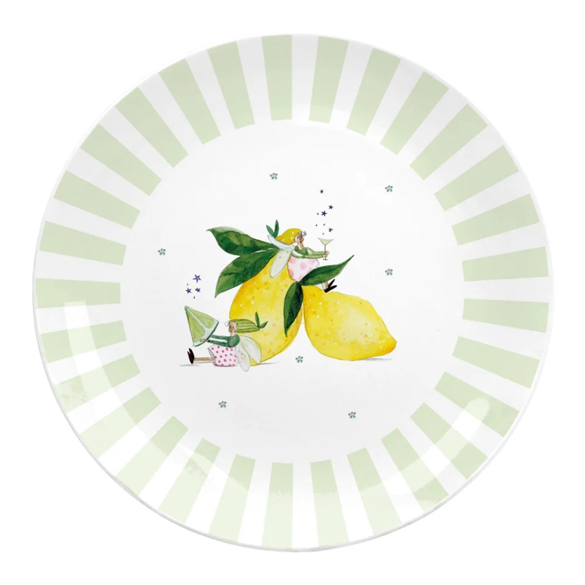 Grätz Verlag Dessertteller, Teller, Fresh Lemons, Geschirr, Teller