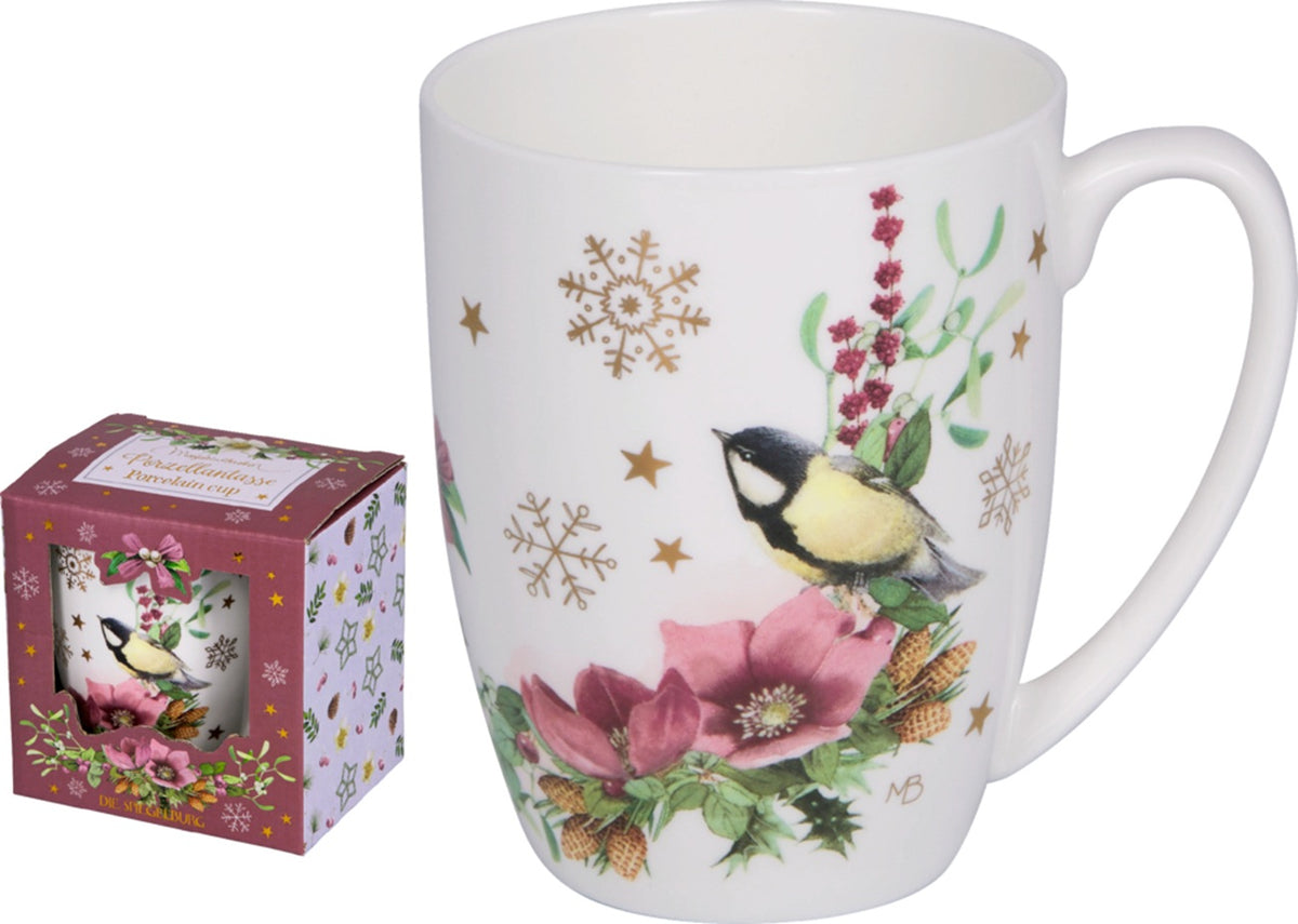 Porzellan-Tasse Romantische Weihnachten 23493