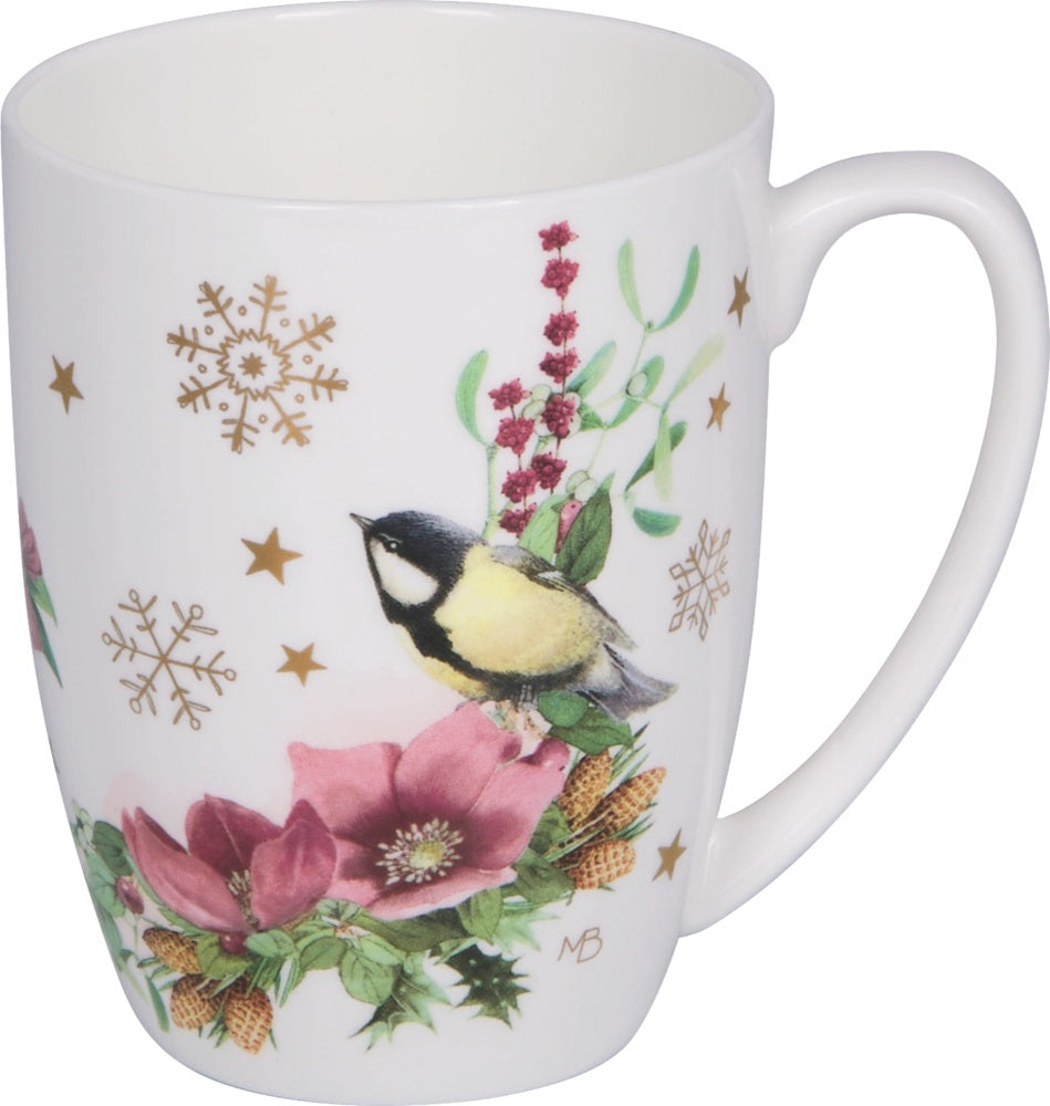 Porzellan-Tasse Romantische Weihnachten 23493