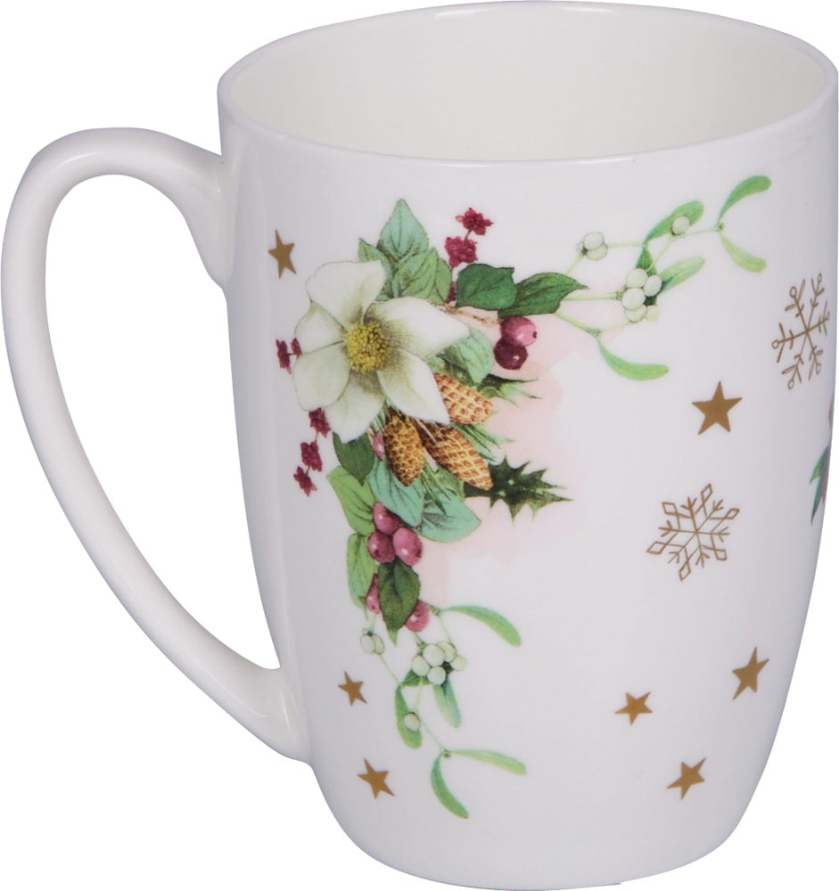 Porzellan-Tasse Romantische Weihnachten 23493