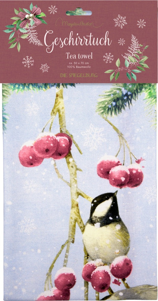 Geschirrtuch Romantische Weihnachten, Küchentuch, Advent,  23640