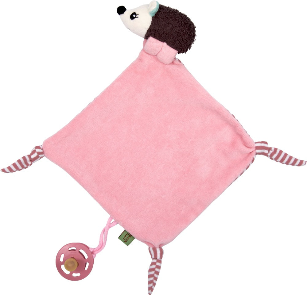 Kuscheltier mit Schnuffeltuch Igel - Little Wonder, Die Spiegelburg, 23686