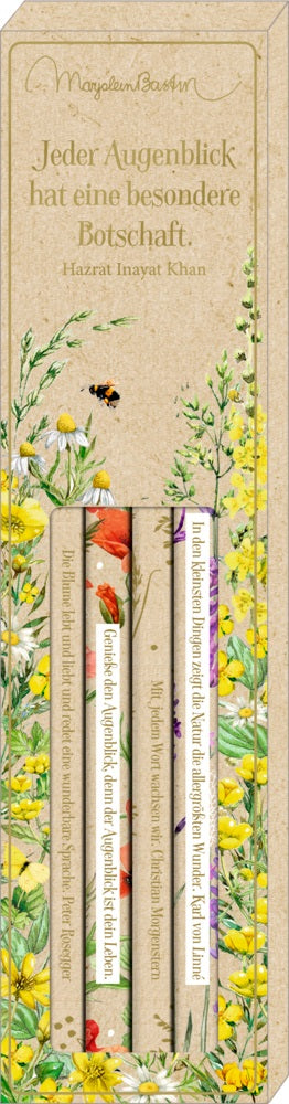 Bleistift-Set mit Sprüchen - Natur Pur